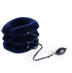 Thick Inflatable Neck Traction Device for Home Use