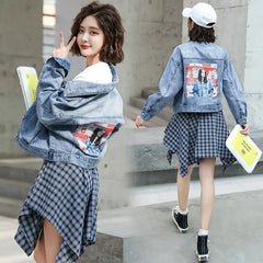 2020 Women's Loose Fit Denim Jacket - Trendy Style