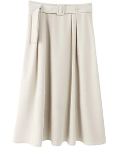 High Waist A-line Mid-length Chiffon Mermaid Skirt