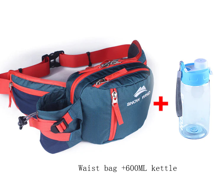 Outdoor Waist Bag with Water Bottle for Cycling