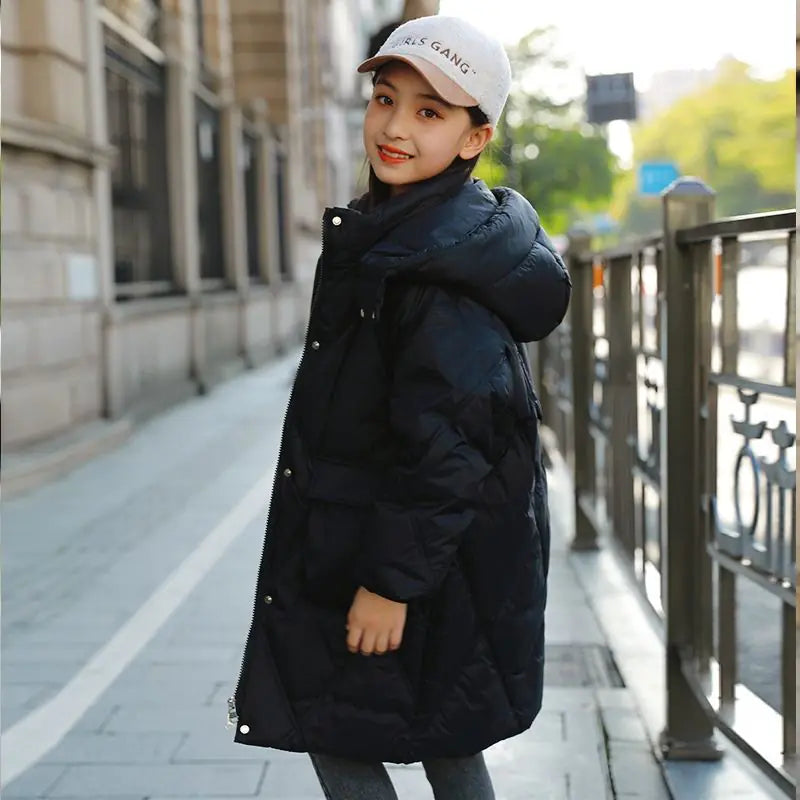 Women's Thickened Mid-Length Down Coat
