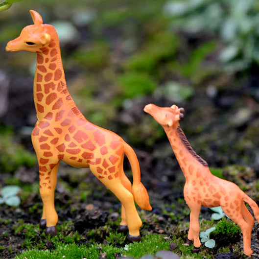 Cute Giraffe Moss Micro Landscape Decoration Figurine