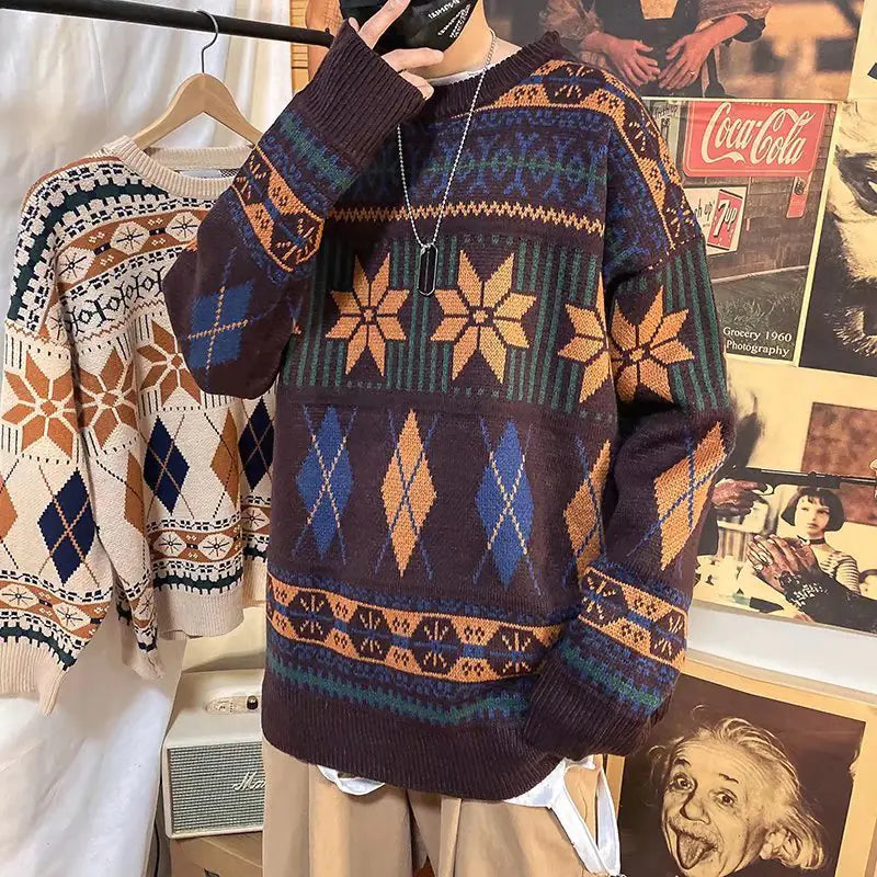 Men's Loose and Lazy Style Sweater