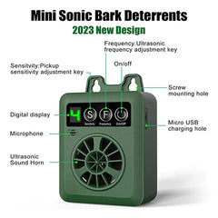 Ultrasonic Dog Bark Control Device for Pets