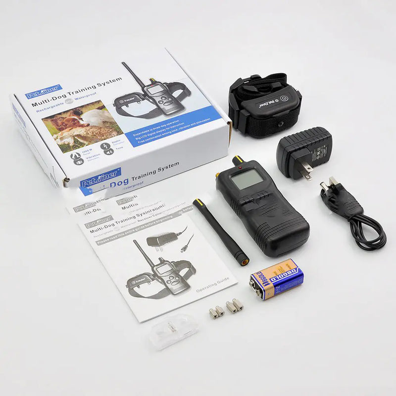 Remote Control Vibration Dog Trainer Bark Stopper Collar