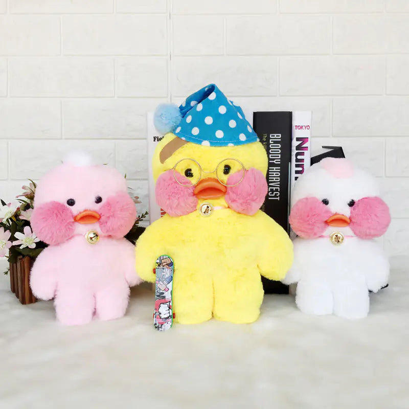Plush Toy Big Yellow Duck with Hyaluronic Acid