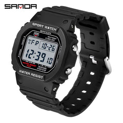 Men's Military LED Digital Sports Running Stopwatch Watch