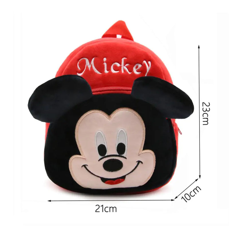 Disney Plush Backpack for Kids - Mickey, Minnie, Pooh & More