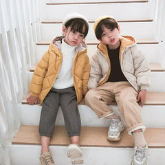 Children's Down Padded Jacket for Autumn and Winter