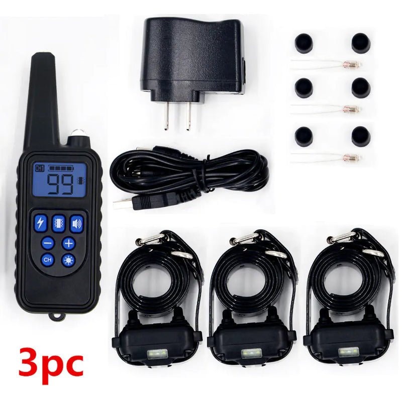 Dog Training Collar with Remote and Bark Control