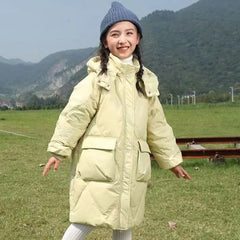 Women's Thickened Mid-Length Down Coat